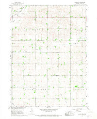 Altona NW Nebraska Historical topographic map, 1:24000 scale, 7.5 X 7.5 Minute, Year 1966