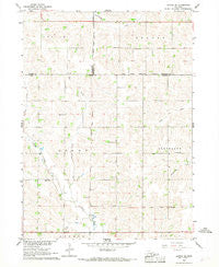 Altona SE Nebraska Historical topographic map, 1:24000 scale, 7.5 X 7.5 Minute, Year 1966
