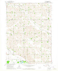 Altona Nebraska Historical topographic map, 1:24000 scale, 7.5 X 7.5 Minute, Year 1963