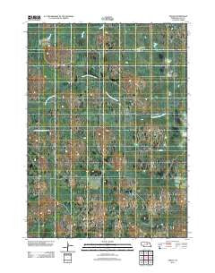 Amelia Nebraska Historical topographic map, 1:24000 scale, 7.5 X 7.5 Minute, Year 2011