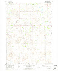 Amelia Nebraska Historical topographic map, 1:24000 scale, 7.5 X 7.5 Minute, Year 1981