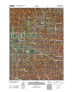 Andrews Nebraska Historical topographic map, 1:24000 scale, 7.5 X 7.5 Minute, Year 2011