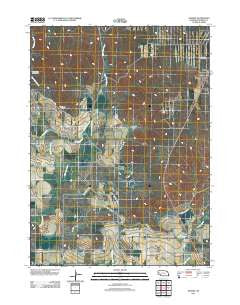 Angora Nebraska Historical topographic map, 1:24000 scale, 7.5 X 7.5 Minute, Year 2011