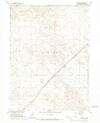Angora NE Nebraska Historical topographic map, 1:24000 scale, 7.5 X 7.5 Minute, Year 1965