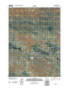 Angora NE Nebraska Historical topographic map, 1:24000 scale, 7.5 X 7.5 Minute, Year 2011