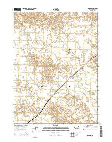 Angora NE Nebraska Current topographic map, 1:24000 scale, 7.5 X 7.5 Minute, Year 2014