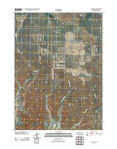 Angora SE Nebraska Historical topographic map, 1:24000 scale, 7.5 X 7.5 Minute, Year 2011