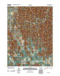 Ansley NE Nebraska Historical topographic map, 1:24000 scale, 7.5 X 7.5 Minute, Year 2011