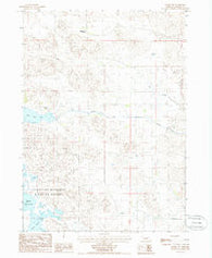 Arabia SW Nebraska Historical topographic map, 1:24000 scale, 7.5 X 7.5 Minute, Year 1985