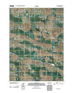 Arabia NW Nebraska Historical topographic map, 1:24000 scale, 7.5 X 7.5 Minute, Year 2011