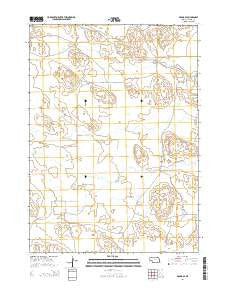 Arabia SE Nebraska Current topographic map, 1:24000 scale, 7.5 X 7.5 Minute, Year 2014