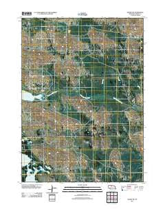 Arabia SW Nebraska Historical topographic map, 1:24000 scale, 7.5 X 7.5 Minute, Year 2011