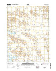 Arabia SW Nebraska Current topographic map, 1:24000 scale, 7.5 X 7.5 Minute, Year 2014
