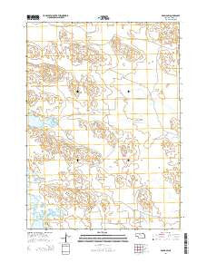 Arabia SW Nebraska Current topographic map, 1:24000 scale, 7.5 X 7.5 Minute, Year 2014