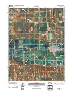 Arapahoe Nebraska Historical topographic map, 1:24000 scale, 7.5 X 7.5 Minute, Year 2011
