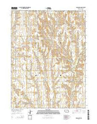 Arapahoe NE Nebraska Current topographic map, 1:24000 scale, 7.5 X 7.5 Minute, Year 2014