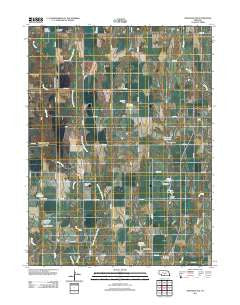 Arapahoe NW Nebraska Historical topographic map, 1:24000 scale, 7.5 X 7.5 Minute, Year 2011