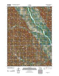 Arcadia SE Nebraska Historical topographic map, 1:24000 scale, 7.5 X 7.5 Minute, Year 2011