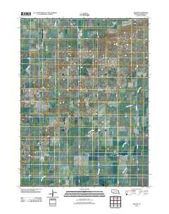 Archer Nebraska Historical topographic map, 1:24000 scale, 7.5 X 7.5 Minute, Year 2011