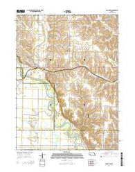 Arlington Nebraska Current topographic map, 1:24000 scale, 7.5 X 7.5 Minute, Year 2014