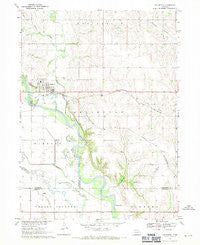 Arlington Nebraska Historical topographic map, 1:24000 scale, 7.5 X 7.5 Minute, Year 1968