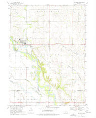 Arlington Nebraska Historical topographic map, 1:24000 scale, 7.5 X 7.5 Minute, Year 1968