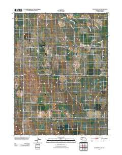 Arterburn Lake Nebraska Historical topographic map, 1:24000 scale, 7.5 X 7.5 Minute, Year 2011
