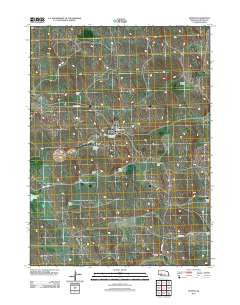 Arthur Nebraska Historical topographic map, 1:24000 scale, 7.5 X 7.5 Minute, Year 2011