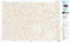 Arthur Nebraska Historical topographic map, 1:100000 scale, 30 X 60 Minute, Year 1985