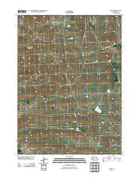 Ashby Nebraska Historical topographic map, 1:24000 scale, 7.5 X 7.5 Minute, Year 2011