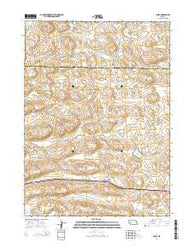 Ashby Nebraska Current topographic map, 1:24000 scale, 7.5 X 7.5 Minute, Year 2014