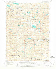 Ashby Nebraska Historical topographic map, 1:62500 scale, 15 X 15 Minute, Year 1948