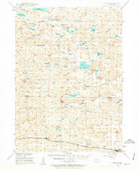 Ashby Nebraska Historical topographic map, 1:62500 scale, 15 X 15 Minute, Year 1948