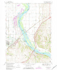 Ashland East Nebraska Historical topographic map, 1:24000 scale, 7.5 X 7.5 Minute, Year 1968