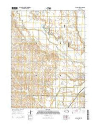 Ashland West Nebraska Current topographic map, 1:24000 scale, 7.5 X 7.5 Minute, Year 2014