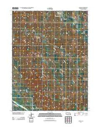 Ashton Nebraska Historical topographic map, 1:24000 scale, 7.5 X 7.5 Minute, Year 2011