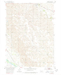 Ashton Nebraska Historical topographic map, 1:24000 scale, 7.5 X 7.5 Minute, Year 1953