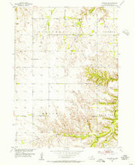 Atkinson NE Nebraska Historical topographic map, 1:24000 scale, 7.5 X 7.5 Minute, Year 1954