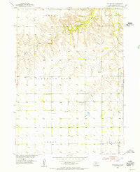 Atkinson SE Nebraska Historical topographic map, 1:24000 scale, 7.5 X 7.5 Minute, Year 1954