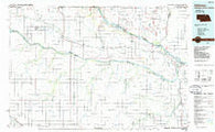 Atkinson Nebraska Historical topographic map, 1:100000 scale, 30 X 60 Minute, Year 1986
