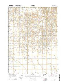 Atkinson NW Nebraska Current topographic map, 1:24000 scale, 7.5 X 7.5 Minute, Year 2014