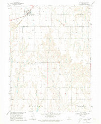 Atlanta Nebraska Historical topographic map, 1:24000 scale, 7.5 X 7.5 Minute, Year 1970