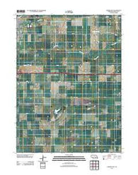 Aurora East Nebraska Historical topographic map, 1:24000 scale, 7.5 X 7.5 Minute, Year 2011