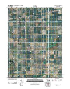 Axtell East Nebraska Historical topographic map, 1:24000 scale, 7.5 X 7.5 Minute, Year 2011