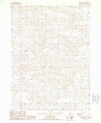 Barent Valley Nebraska Historical topographic map, 1:24000 scale, 7.5 X 7.5 Minute, Year 1988
