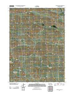 Barent Valley Nebraska Historical topographic map, 1:24000 scale, 7.5 X 7.5 Minute, Year 2011