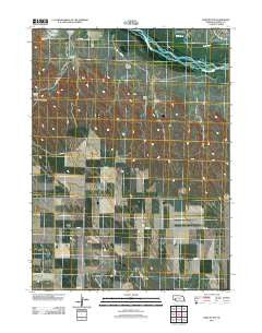 Barn Butte Nebraska Historical topographic map, 1:24000 scale, 7.5 X 7.5 Minute, Year 2011