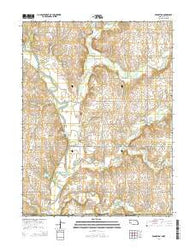 Barneston Nebraska Current topographic map, 1:24000 scale, 7.5 X 7.5 Minute, Year 2014
