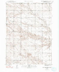 Barrel Springs Creek North Nebraska Historical topographic map, 1:24000 scale, 7.5 X 7.5 Minute, Year 1948