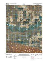 Barrel Springs Creek South Nebraska Historical topographic map, 1:24000 scale, 7.5 X 7.5 Minute, Year 2011